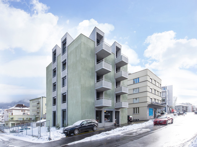Apartmenthaus Gebäude aussen