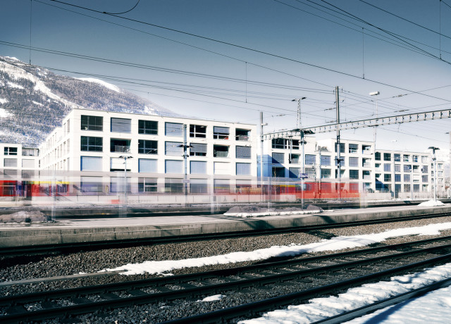 Arrivada mit Bahnhof