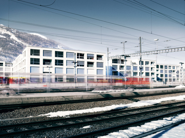 Arrivada mit Bahnhof