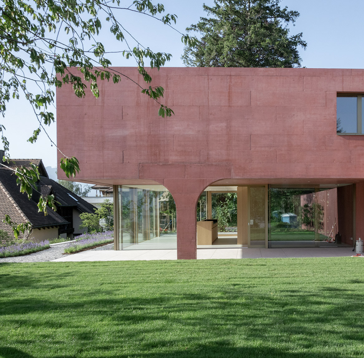 Gebäude Hilti Seitenansicht