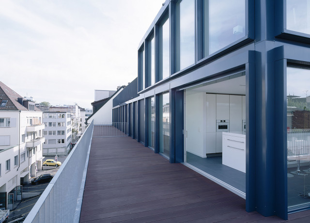 Gebäude Balkon