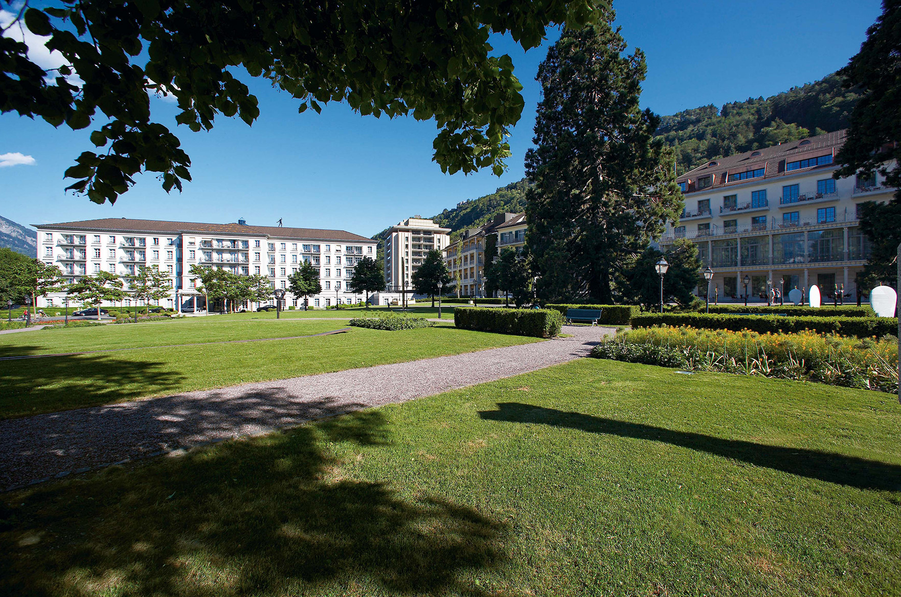 Grand Hotel Gartenansicht