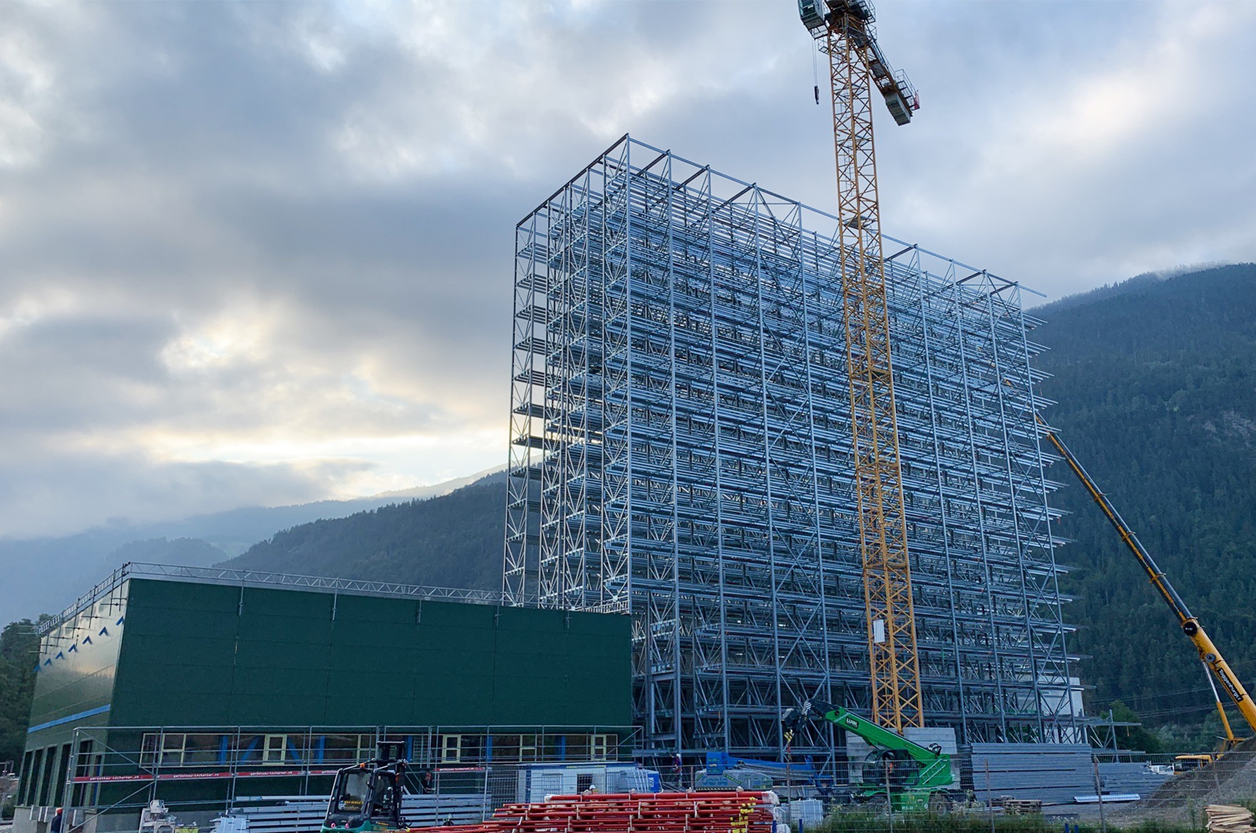 Hochregallager Making of