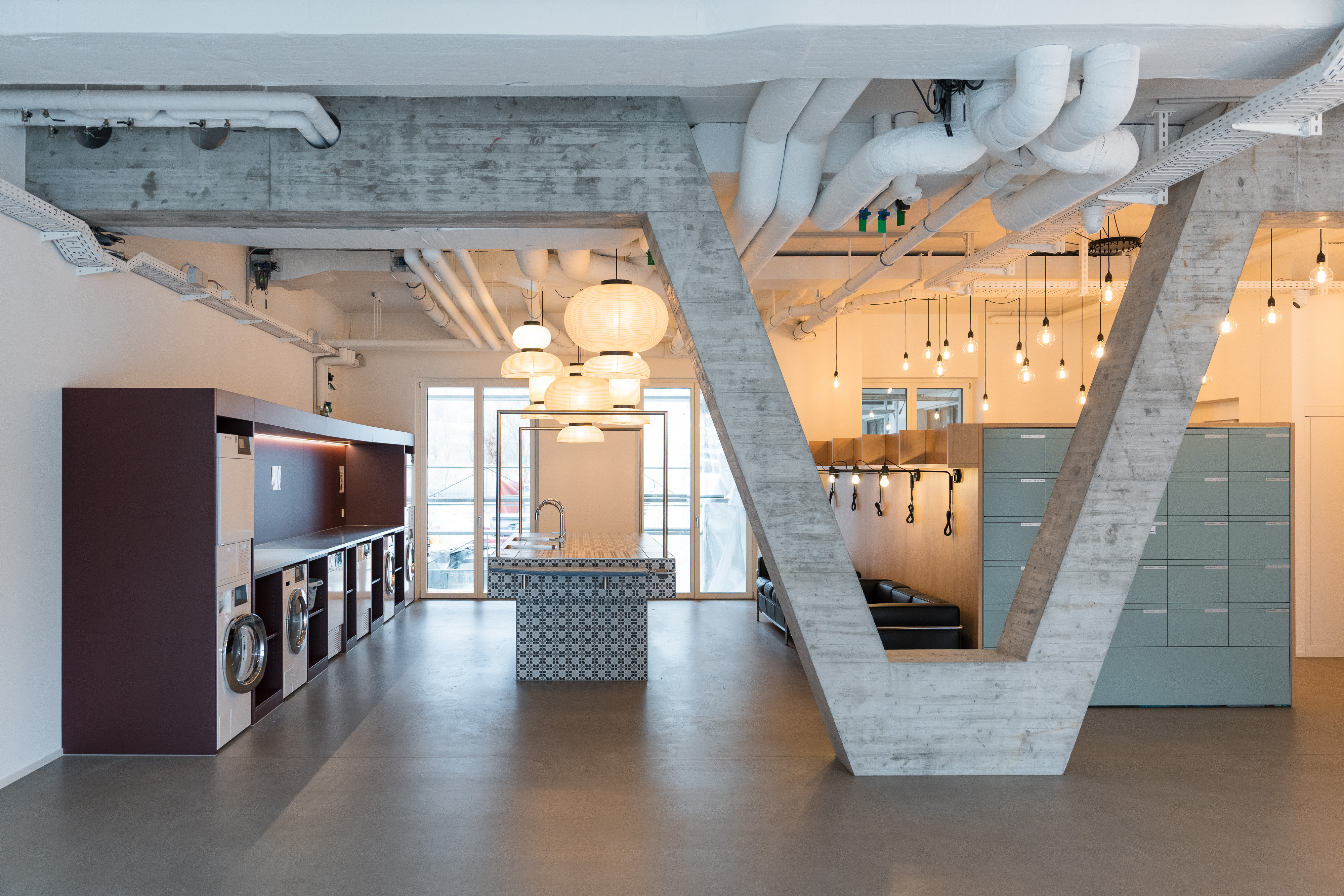 Waschraum Kleinbruggen