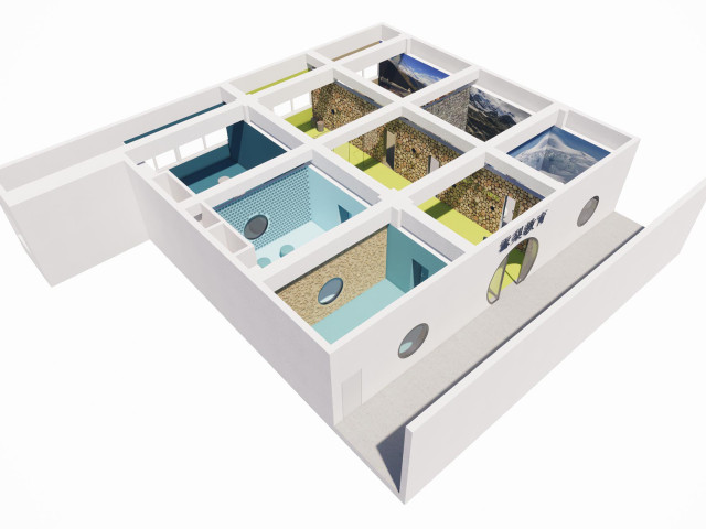 Modell Klassenräume