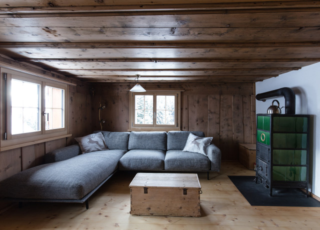 Maiensäss Wyss Wohnzimmer