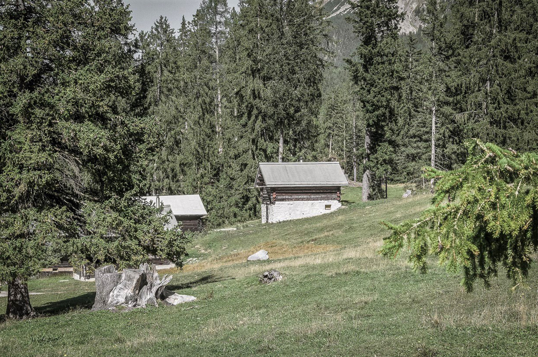 Maiensäss Tschividains aussen