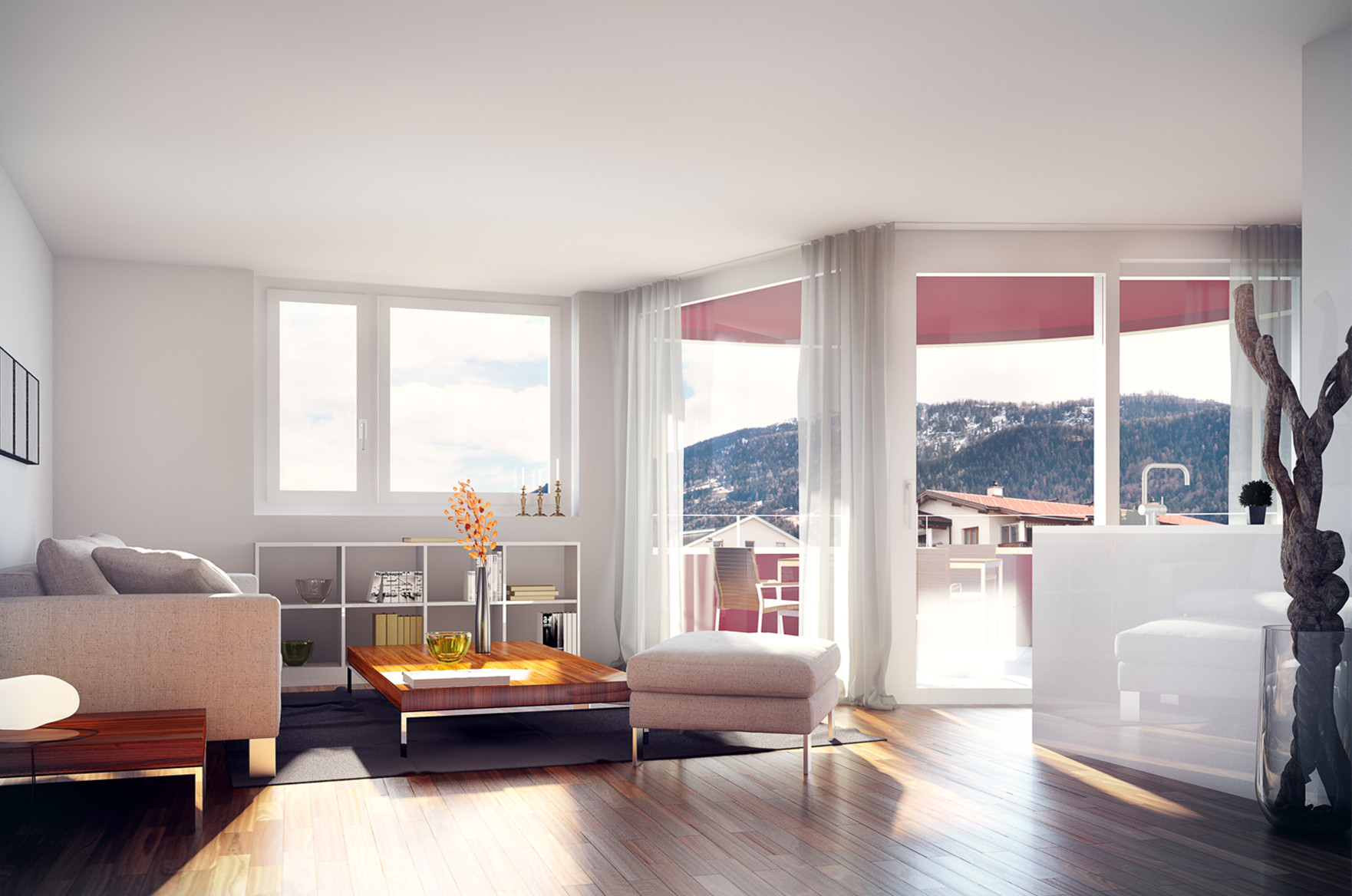 MFH Crest Wohnzimmer innen