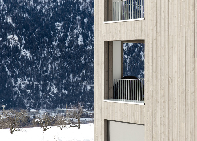 Überbauung Quadra Fassade
