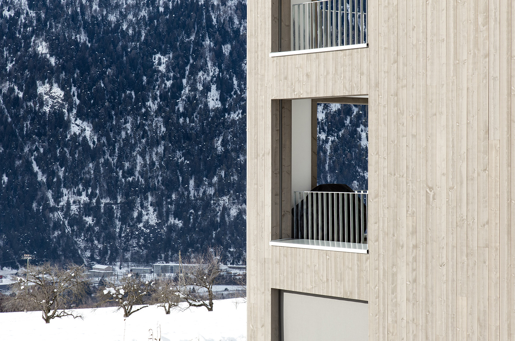 Überbauung Quadra Fassade