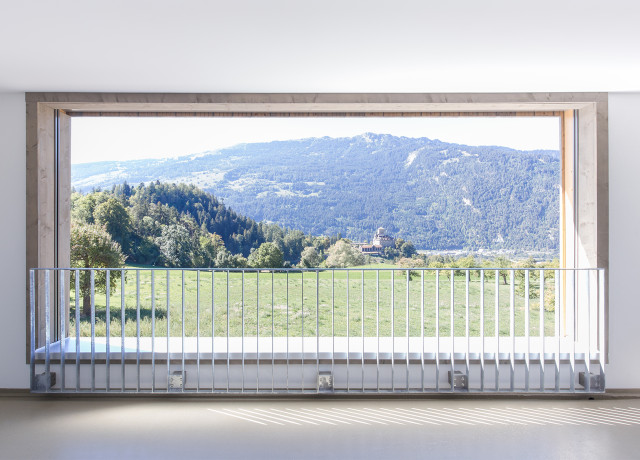Überbauung Quadra Aussicht Balkon