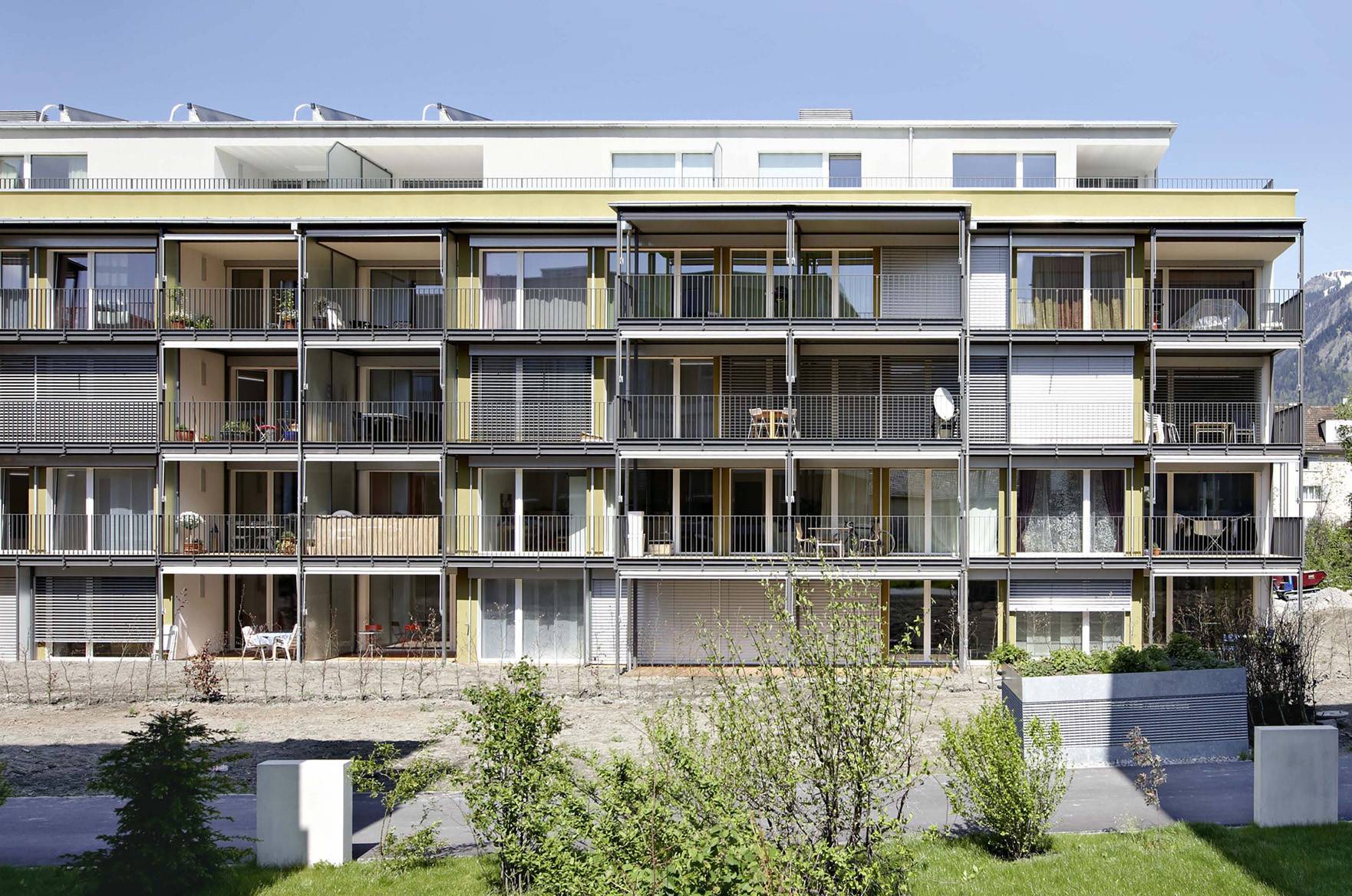 Segantini Haus F Frontansicht