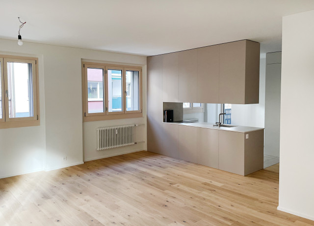 Wohnung und Küche