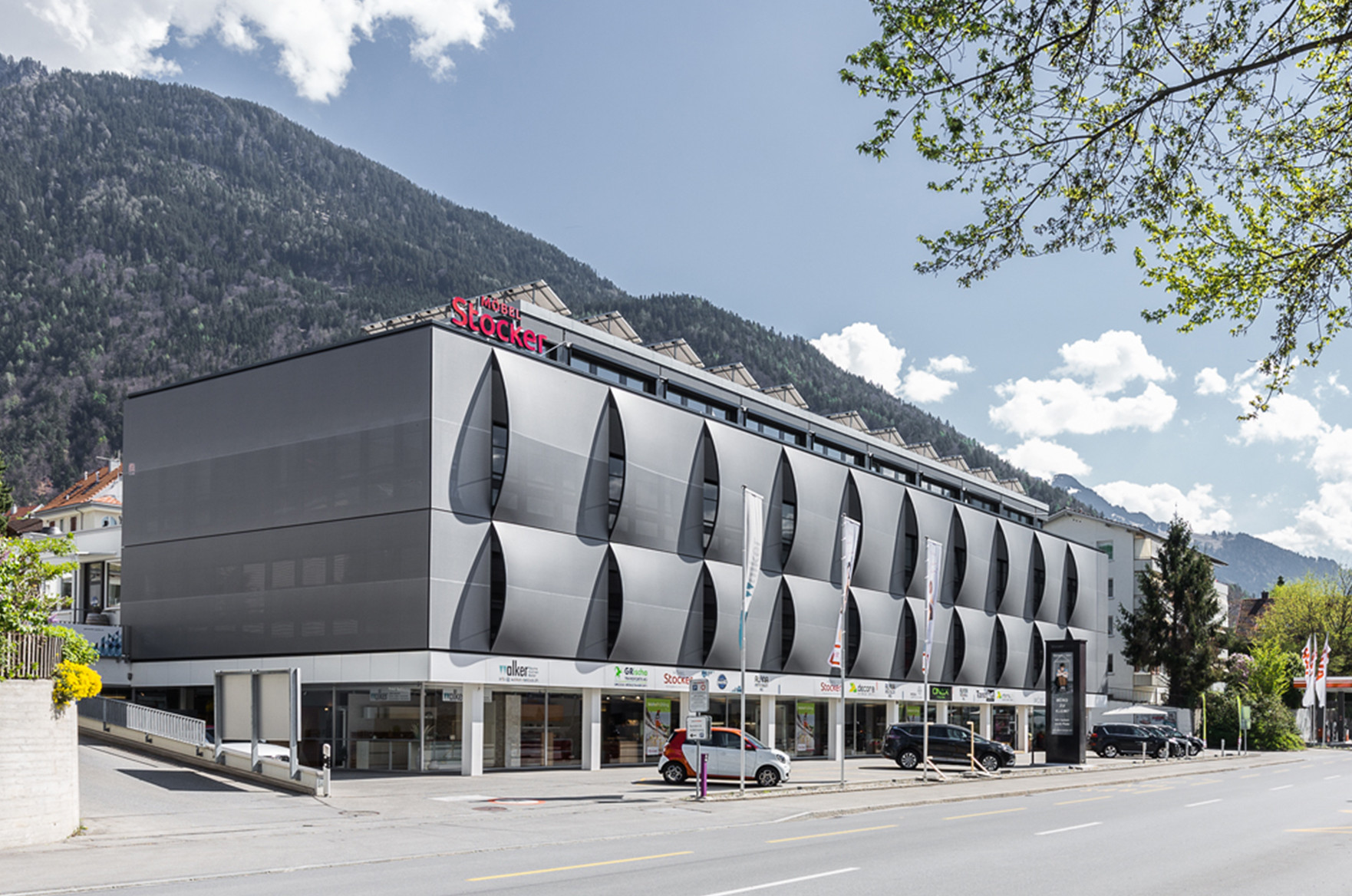 Stockerzentrum Gebäude aussen