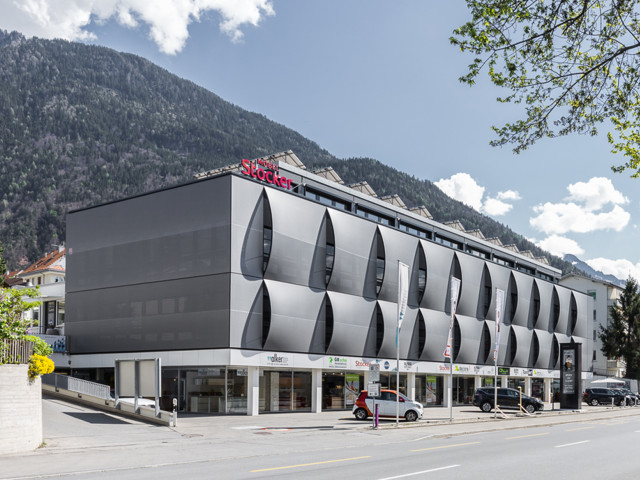 Stockerzentrum Gebäude aussen