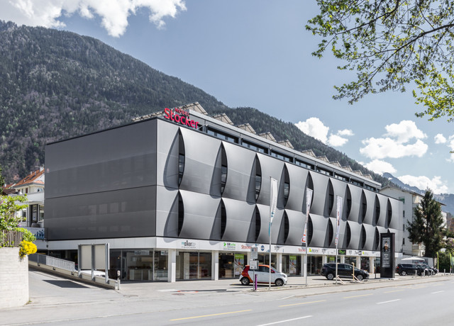 Stockerzentrum Gebäude aussen