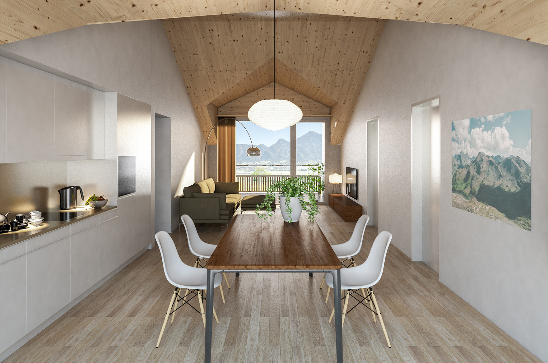 Visualisierung Küche