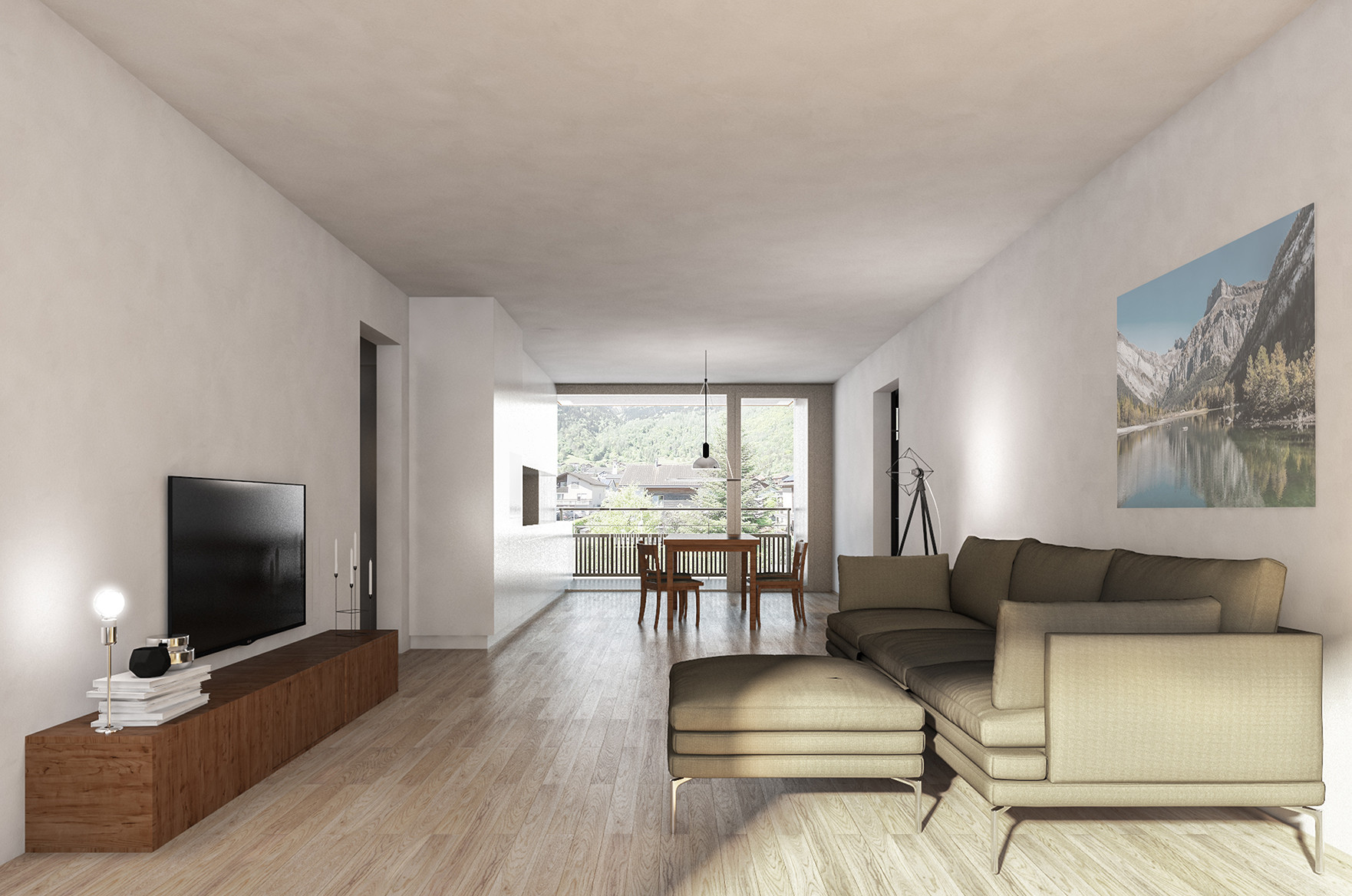 Visualisierung Wohnung innen