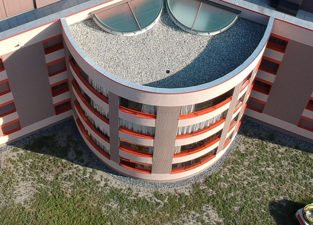 Gebäude Vogelperspektive