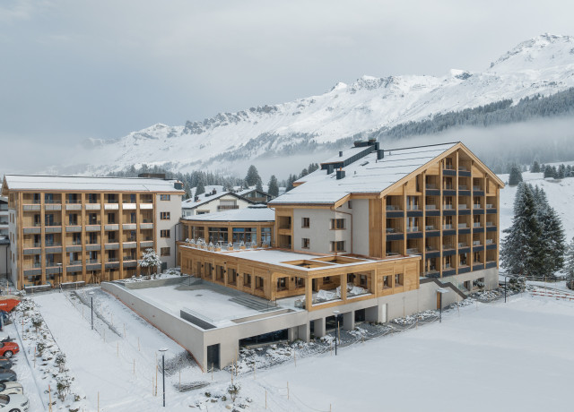 Valbella Resort Gebäude aussen