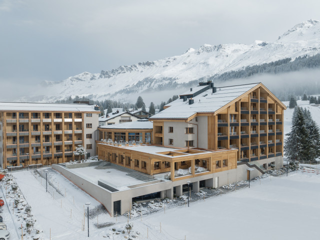 Valbella Resort Gebäude aussen