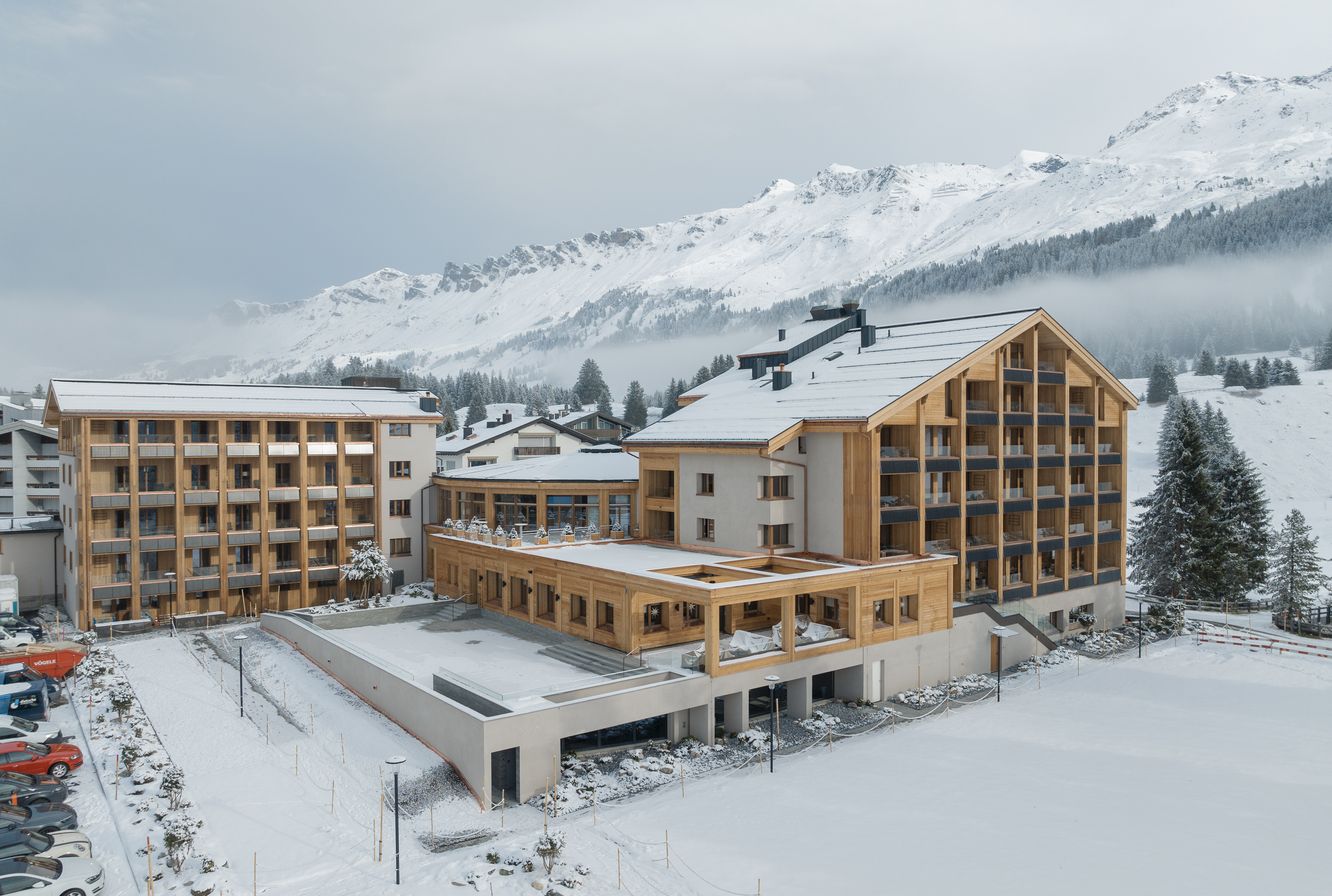 Valbella Resort Gebäude aussen