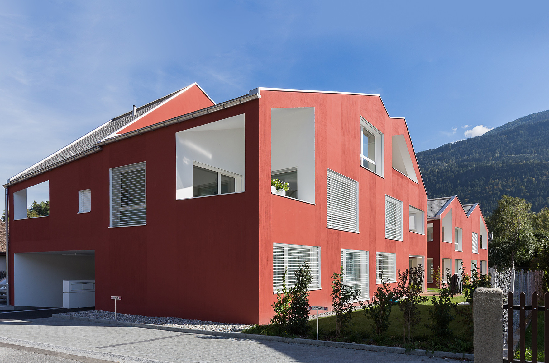 Überbauung Via Montalin aussen