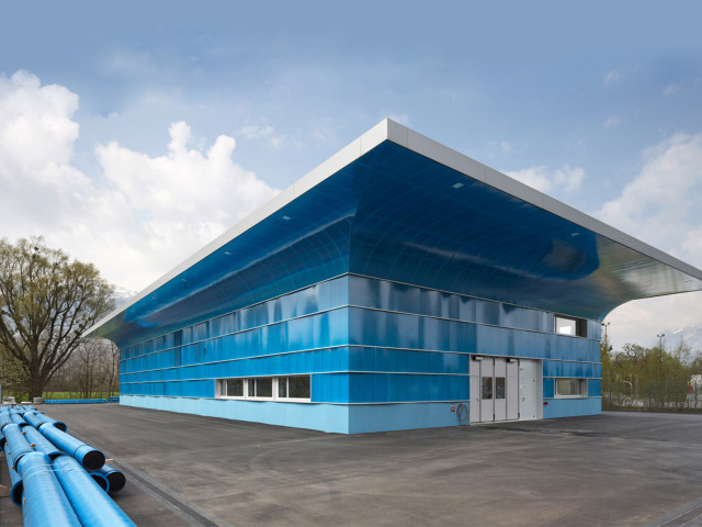 Wasser- und Abwasserwerk aussen