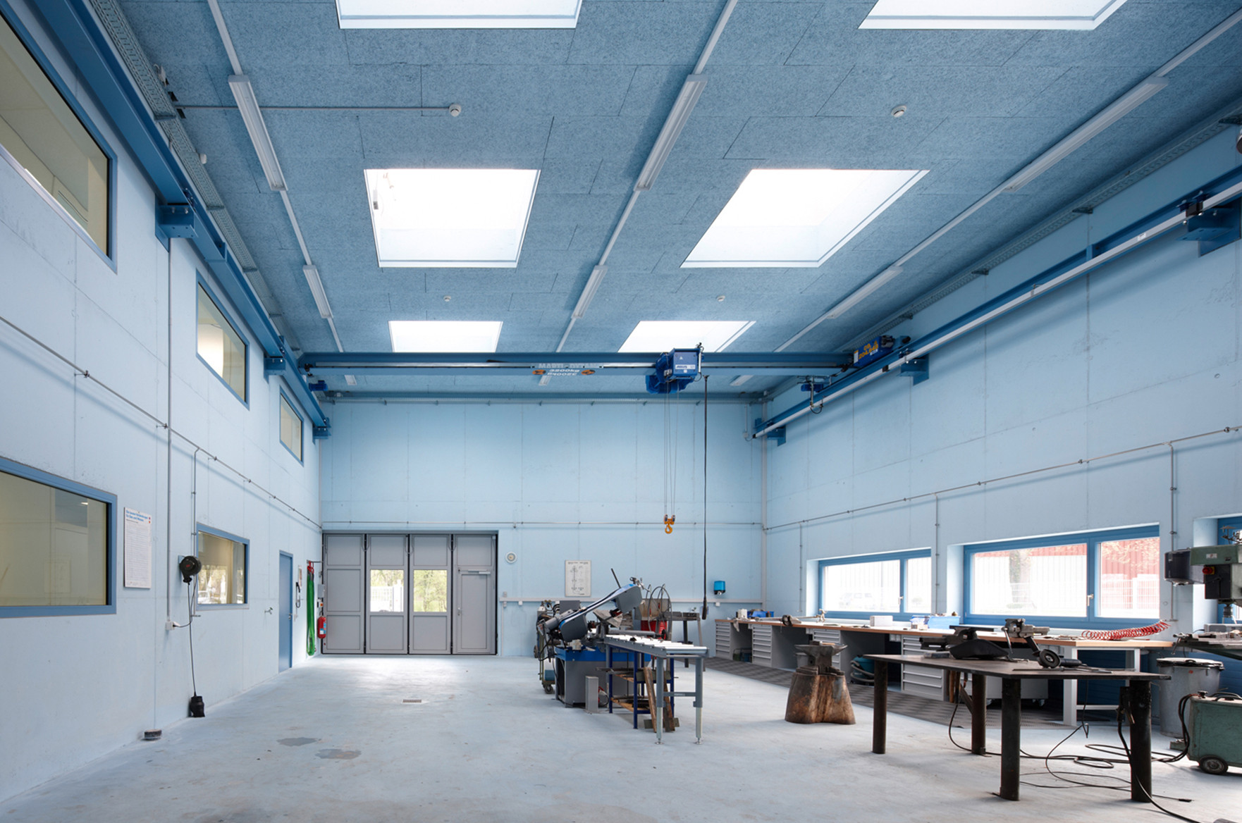 Wasser- und Abwasserwerk innen