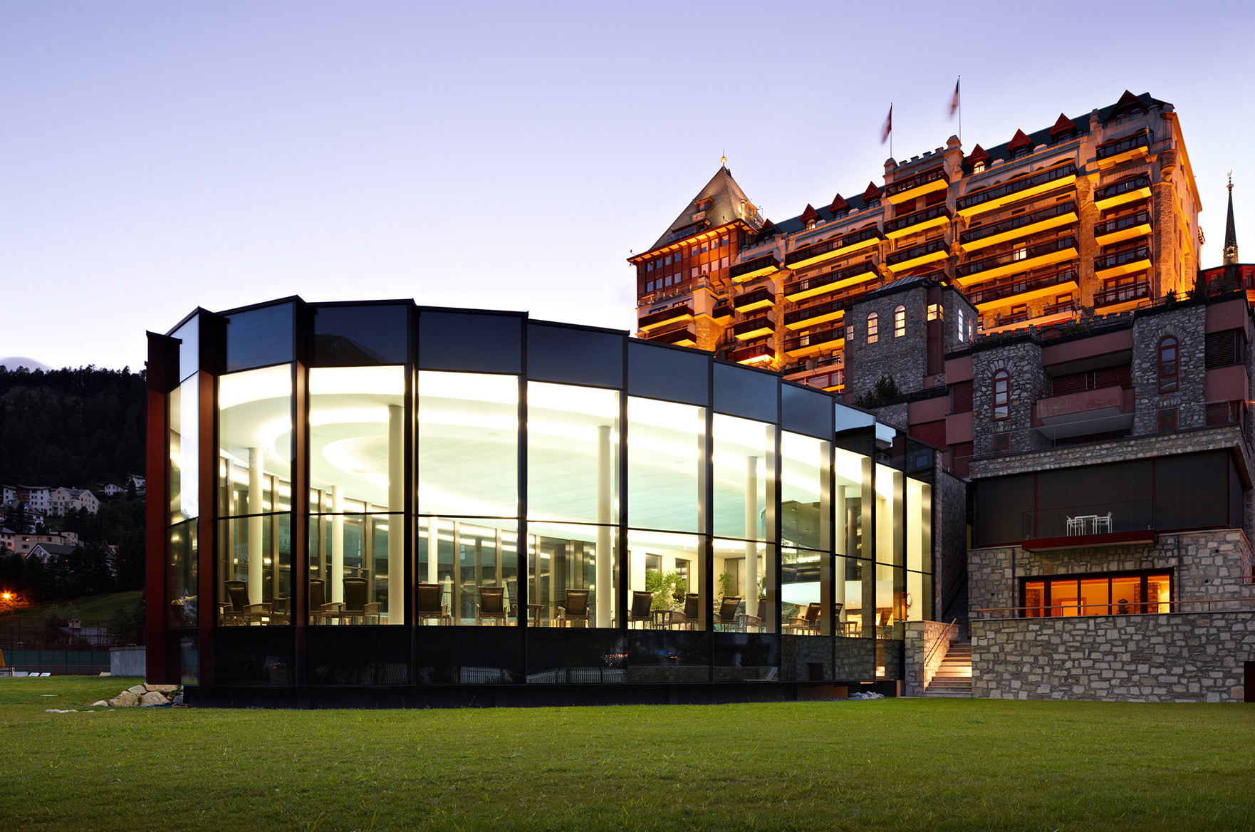 Wellness Badrutt's Palace von aussen