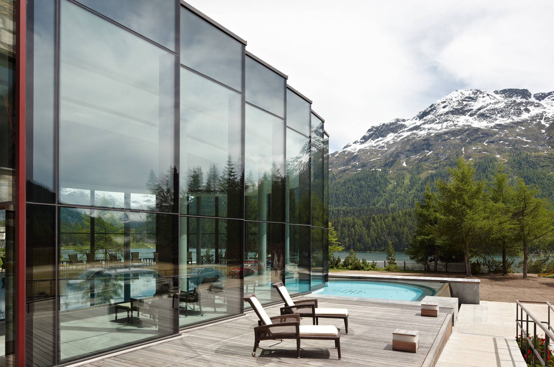 Wellness Badrutt's Palace Aussenbereich