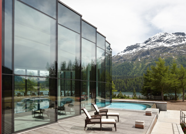 Wellness Badrutt's Palace Aussenbereich