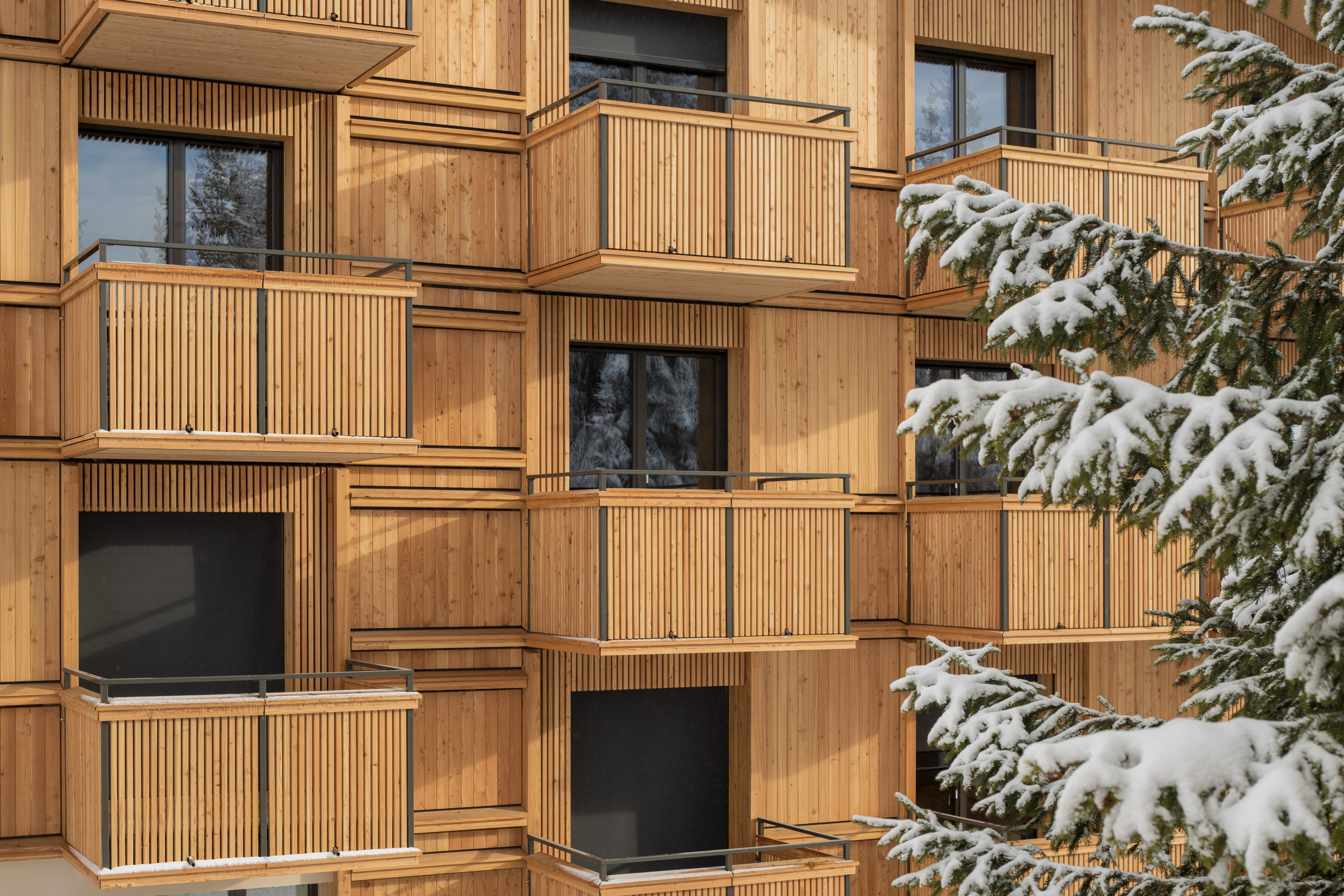 Balkone Personalhaus