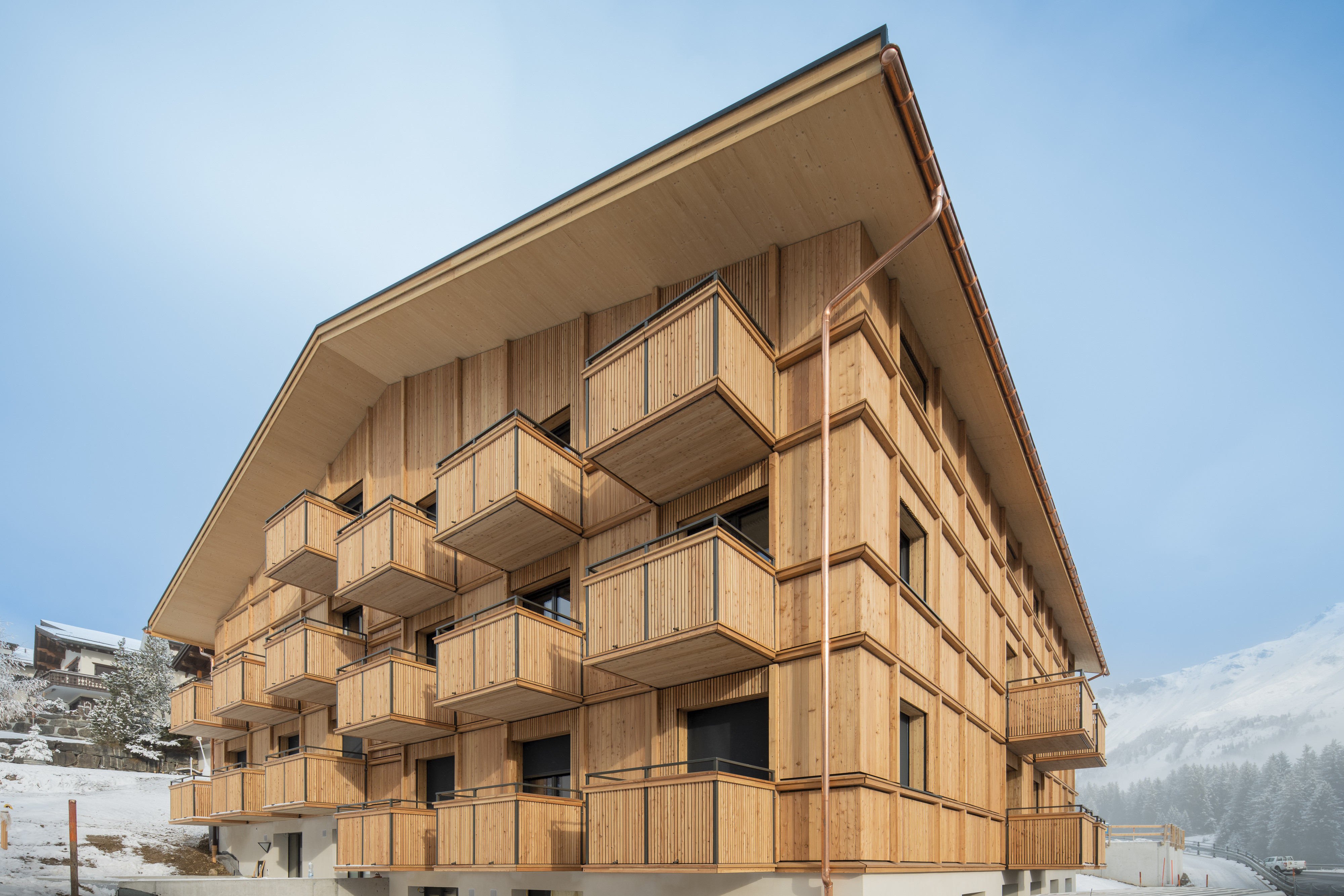 Personalhaus Gebäude von aussen