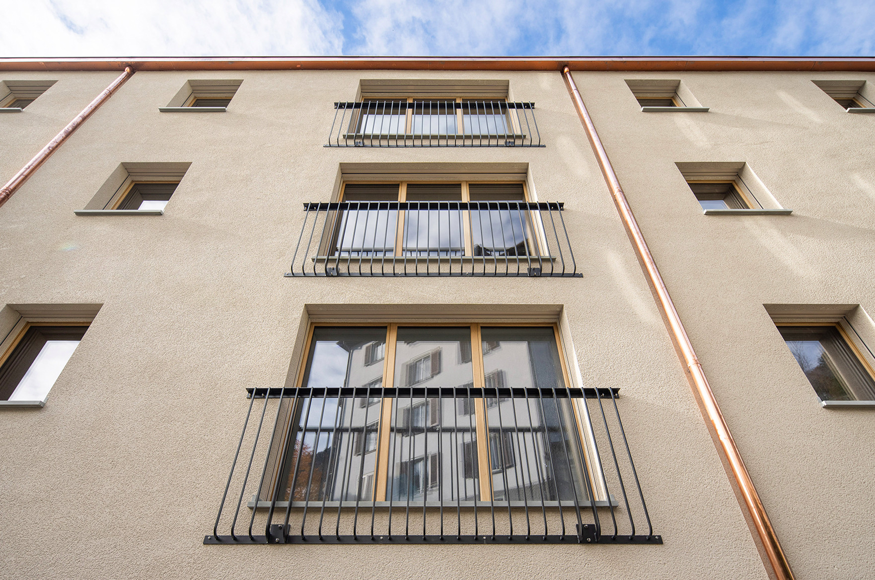Sennhof Fassade Neubau